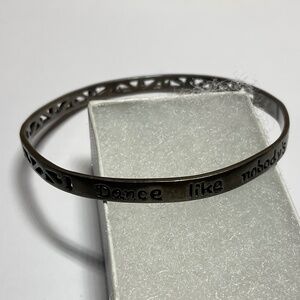 KMI Sterling Silver Bracelet / Bangle. 2 3/8 inch diameter